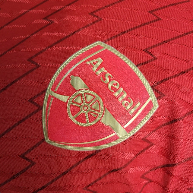Camisa Arsenal I 23/24 Jogador Adidas Masculina - Vermelho