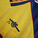 Camisa Retrô Arsenal 1989/1991 - Adidas Masculina - Amarela com detalhes em azul
