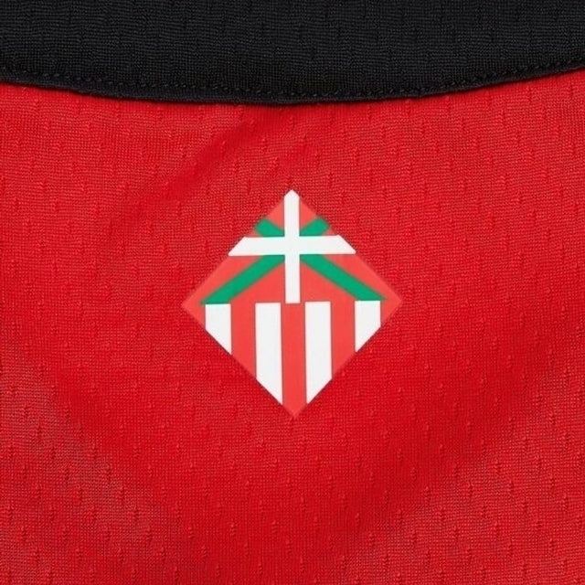 Camisa Athletic Bilbao I 22/23 Torcedor New Balance Masculina - Vermelho e Branco