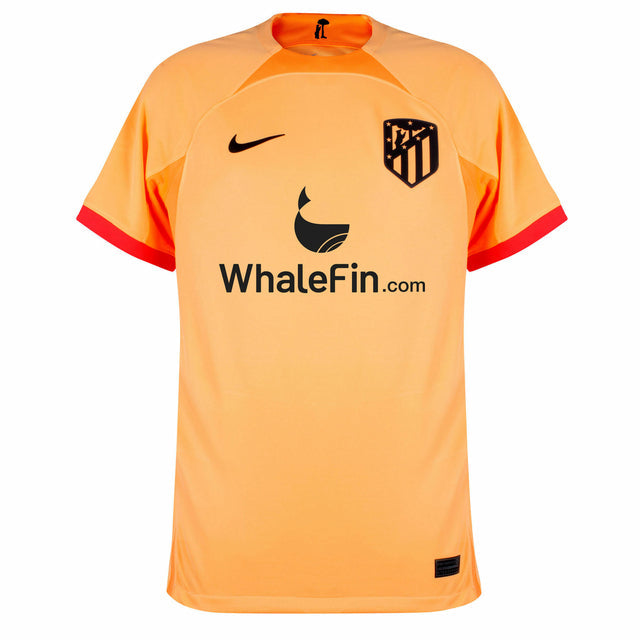 Camisa Atlético de Madrid Third 22/23 Torcedor Nike Masculina - Laranja