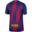 Camisa Barcelona Home 2025/2026 Nike Azul e Grená Torcedor Masculina