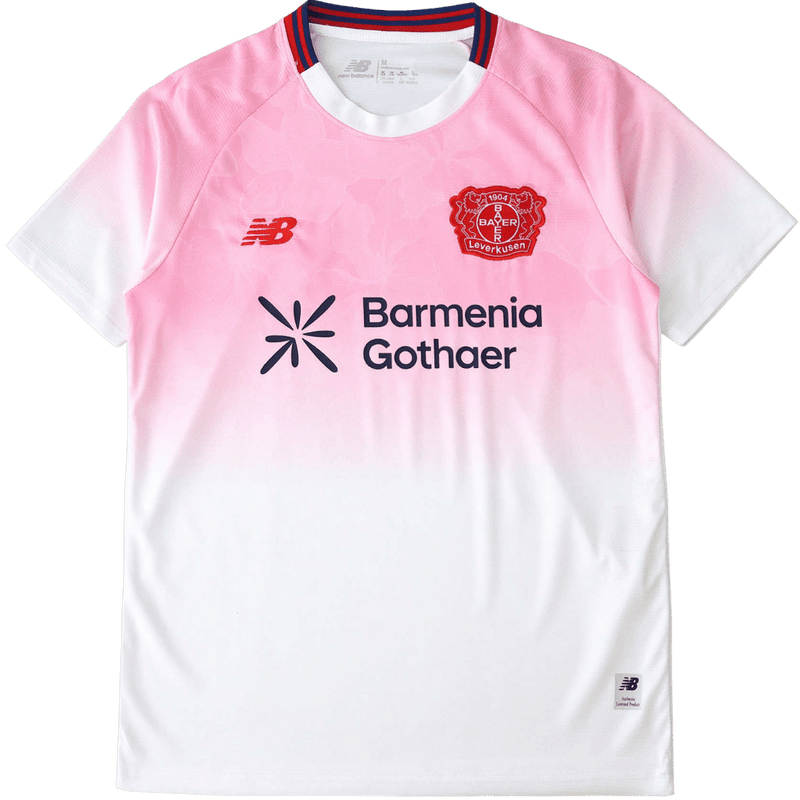 Camisa Bayer Leverkusen Away 2025/2026 New Balance Branca Torcedor Masculina