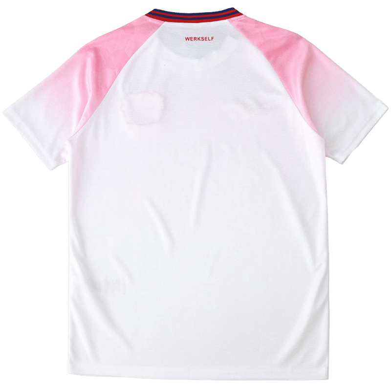 Camisa Bayer Leverkusen Away 2025/2026 New Balance Branca Torcedor Masculina