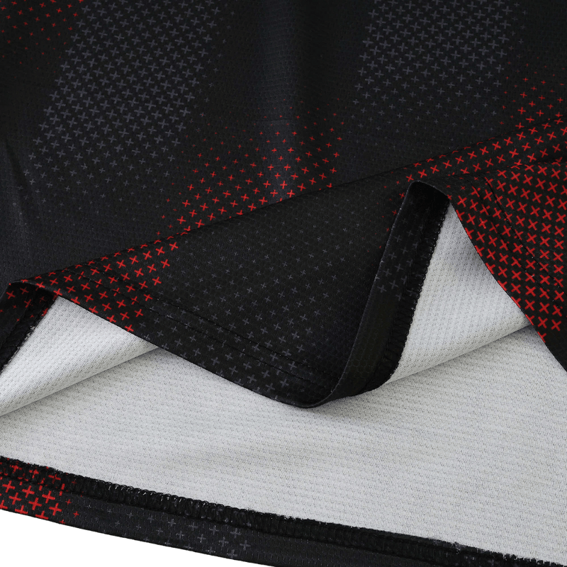 Camisa Bayer Leverkusen Home 2025/2026 New Balance Preta e Vermelha Torcedor Masculina