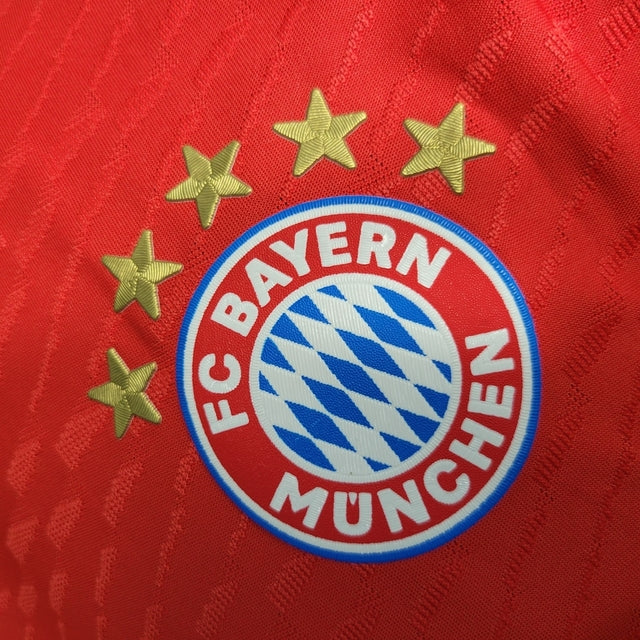 Camisa Bayern de Munique 23/24 - Jogador Adidas Masculina - Vermelha e branca