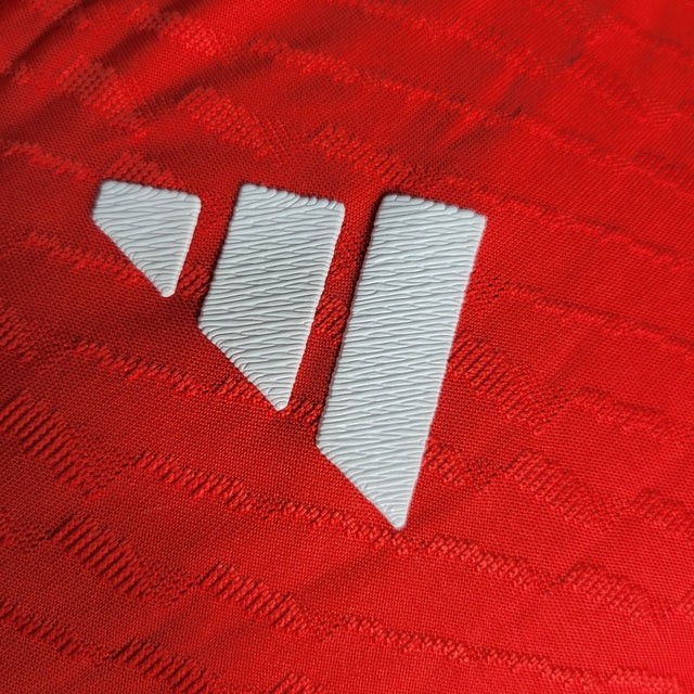 Camisa Bayern de Munique 23/24 - Jogador Adidas Masculina - Vermelha e branca