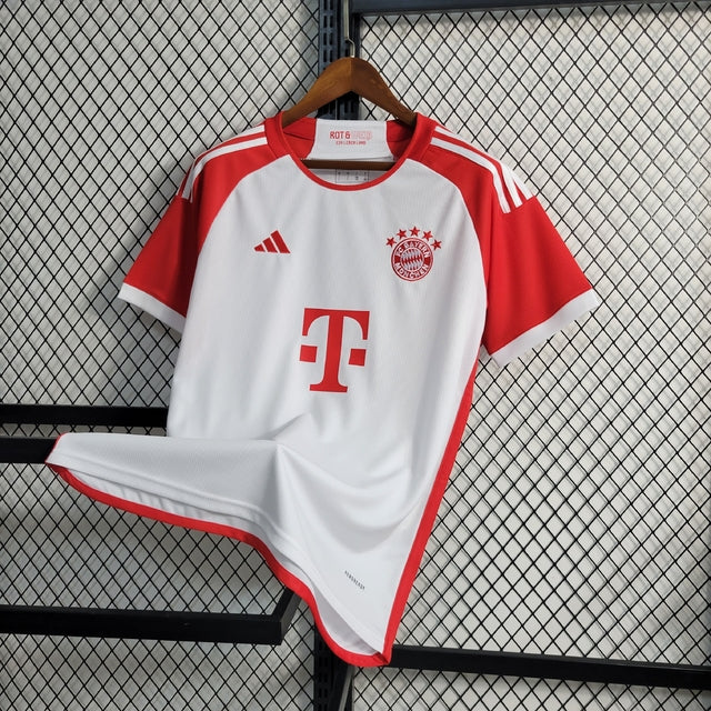 Camisa Bayern de Munique I 23/24 - Torcedor Adidas Masculina - Branca