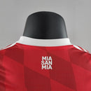 Camisa Bayern de Munique (mash-up) 22/23 Jogador Adidas Masculina - Vermelho