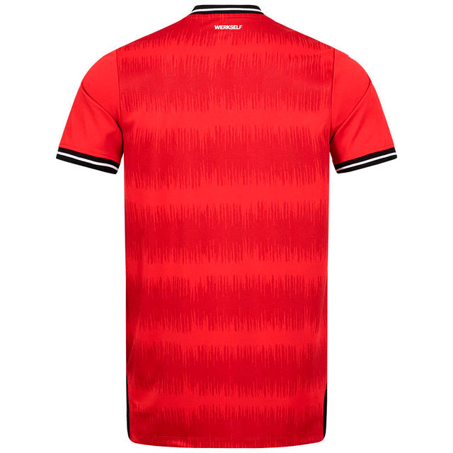 Camisa Bayern Leverkusen I 22/23 Torcedor Castore Masculina - Vermelho