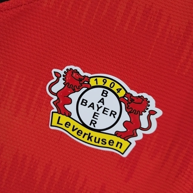 Camisa Bayern Leverkusen I 22/23 Torcedor Castore Masculina - Vermelho