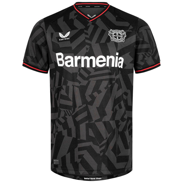 Camisa Bayern Leverkusen III 22/23 Torcedor Castore Masculina - Preto