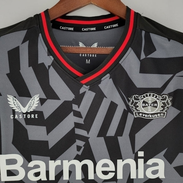 Camisa Bayern Leverkusen III 22/23 Torcedor Castore Masculina - Preto