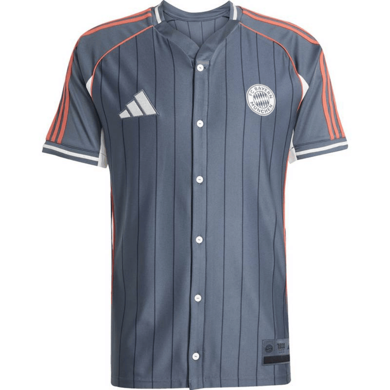 Camisa Bayern de Munique US 2025 Adidas Cinza