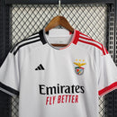 Camisa Benfica II 23/24 - Torcedor Adidas Masculina - Branca com detalhes em vermelho e azul