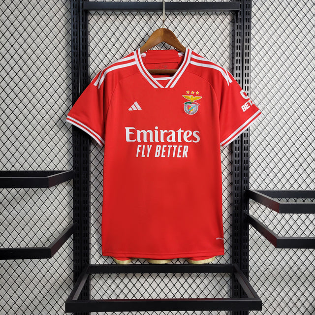 Camisa Benfica I 23/24 - Torcedor Adidas Masculina - Vermelha