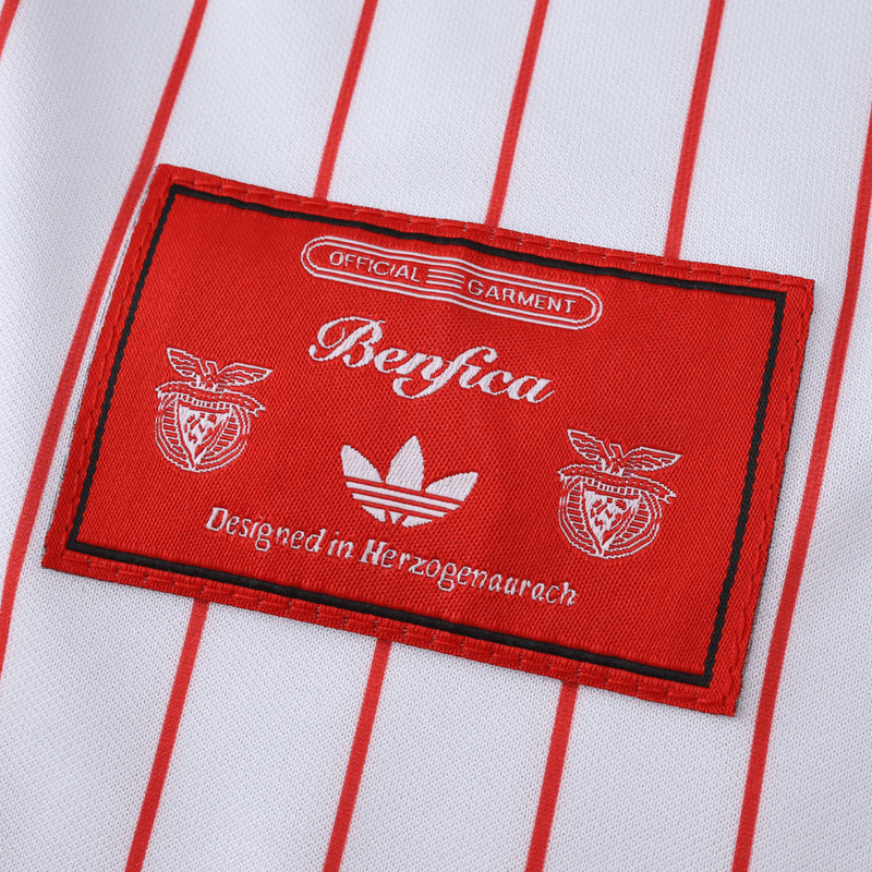 Camisa Benfica Originals Terrace Icons 2025/2026 Adidas Branca Masculina