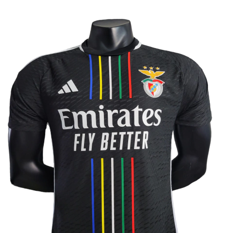 Camisa Benfica II 23/24 - Jogador Adidas Masculina - Preta