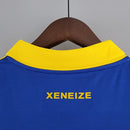 Camisa Boca Juniors Home 22/23 Torcedor Adidas Masculina - Azul e Amarela
