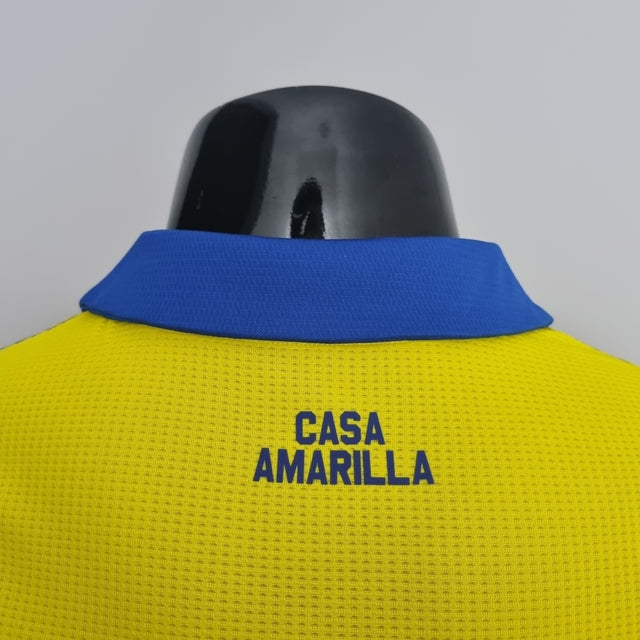 Camisa Boca Juniors Third 22/23 Jogador Adidas Masculina - Amarelo e Azul