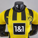 Camisa Borussia Dortmund I 22/23 - Jogador Puma Masculina - Amarela e preta