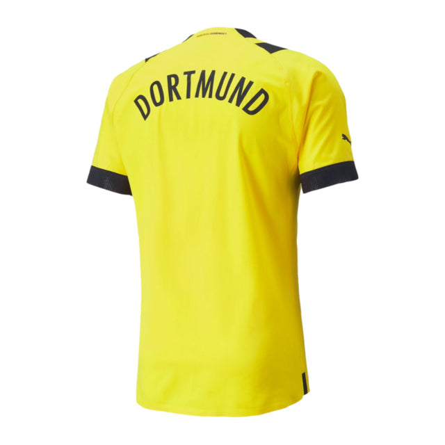 Camisa Borussia Dortmund I 22/23 - Torcedor Puma Masculina - Amarela e preta