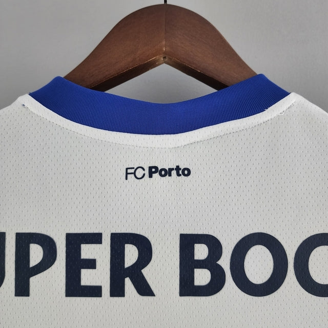 Camisa FC Porto Home 22/23 Torcedor New Balance Masculina - Azul e Branco
