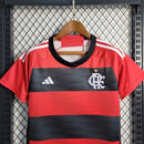 Camisa Flamengo I 23/24 - Feminina Adidas - Vermelho e Preto