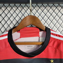 Camisa Flamengo I 23/24 - Feminina Adidas - Vermelho e Preto