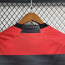 Camisa Flamengo I 23/24 Torcedor Adidas Masculina - Vermelho e Preto