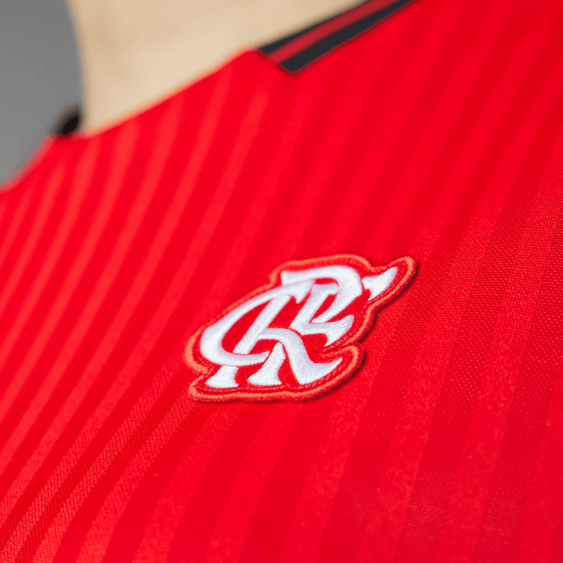 Camisa Flamengo Terrace Icons 2025 Adidas Vermelha