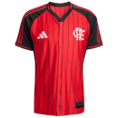 Camisa Flamengo US 2025 Adidas Vermelha e Preta