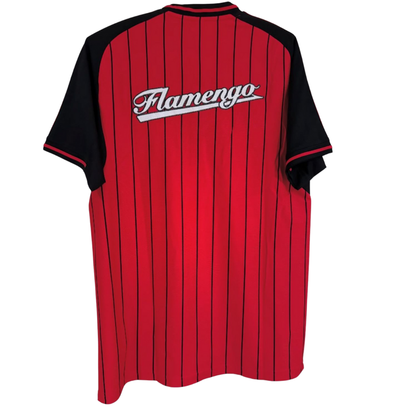 Camisa Flamengo US 2025 Adidas Vermelha e Preta
