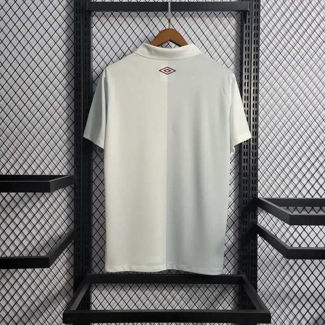 Camisa Fluminense 120 anos Torcedor Umbro Masculina - Branca e Cinza