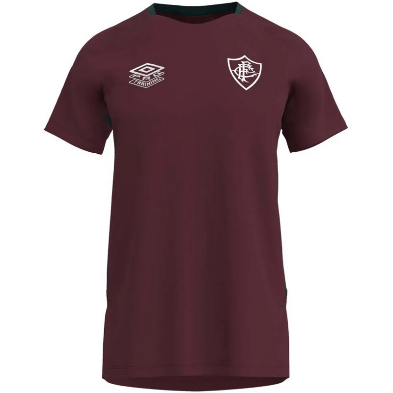 Camisa Fluminense Treino 2025/2026 Umbro Grená Torcedor Masculina