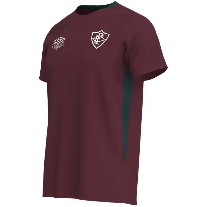 Camisa Fluminense Treino 2025/2026 Umbro Grená Torcedor Masculina