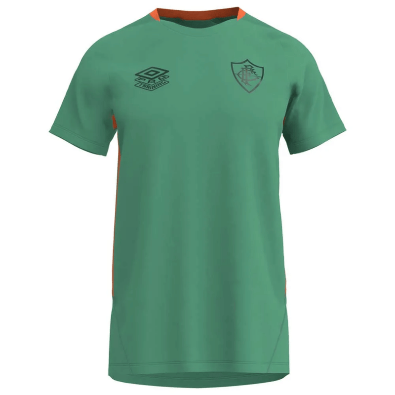 Camisa Fluminense Treino 2025/2026 Umbro Verde Torcedor Masculina