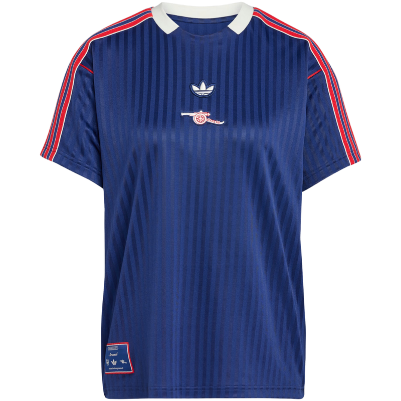 Camisa Arsenal Terrace Icons 2025 Adidas Azul Masculina
