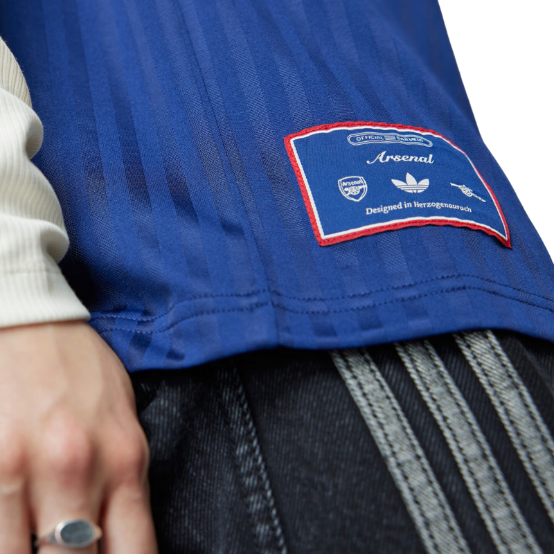Camisa Arsenal Terrace Icons 2025 Adidas Azul Masculina