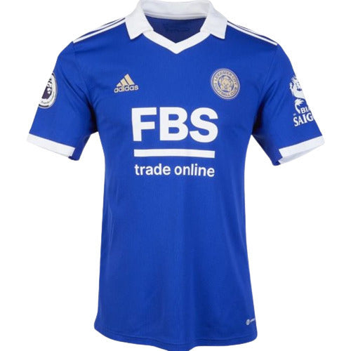 Camisa Leicester City I 22/23 Torcedor Adidas Masculina - Azul