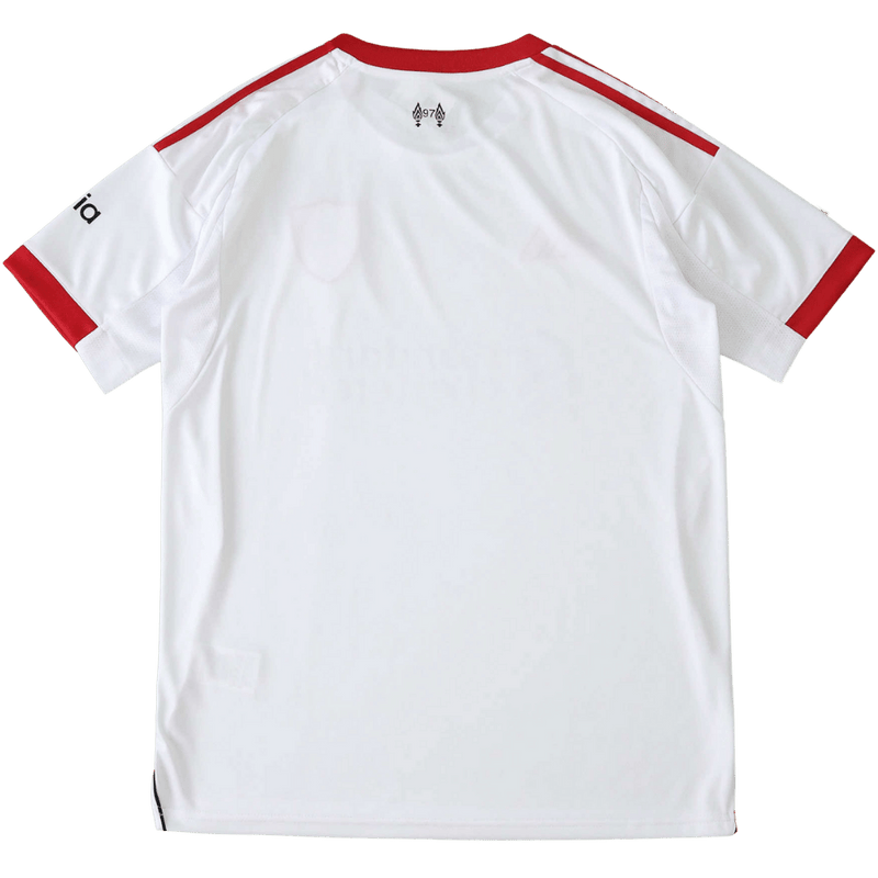 Camisa Liverpool Away 2025/2026 Adidas Branca Torcedor Masculina