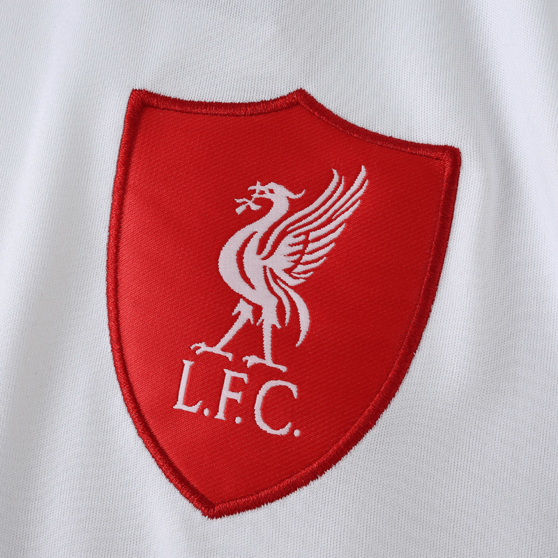 Camisa Liverpool Away 2025/2026 Adidas Branca Torcedor Masculina