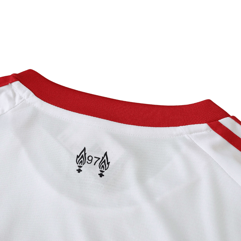 Camisa Liverpool Away 2025/2026 Adidas Branca Torcedor Masculina
