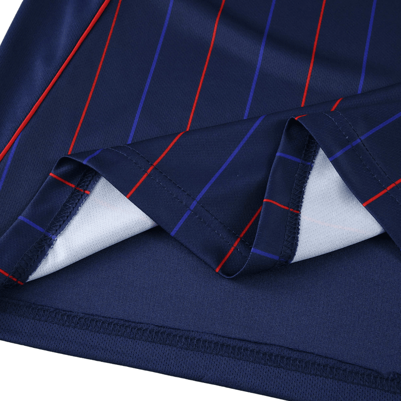 Camisa Lyon Away 2025/2026 Adidas Azul e Preta Torcedor Masculina