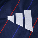 Camisa Lyon Away 2025/2026 Adidas Azul e Preta Torcedor Masculina