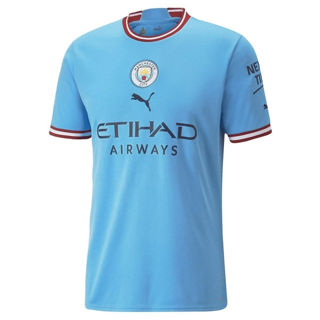Camisa Manchester City Home 22/23 Torcedor Puma Masculina - Azul