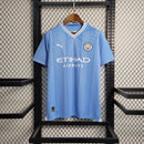 Camisa Manchester City I 23/24 Torcedor Puma Masculina - Azul