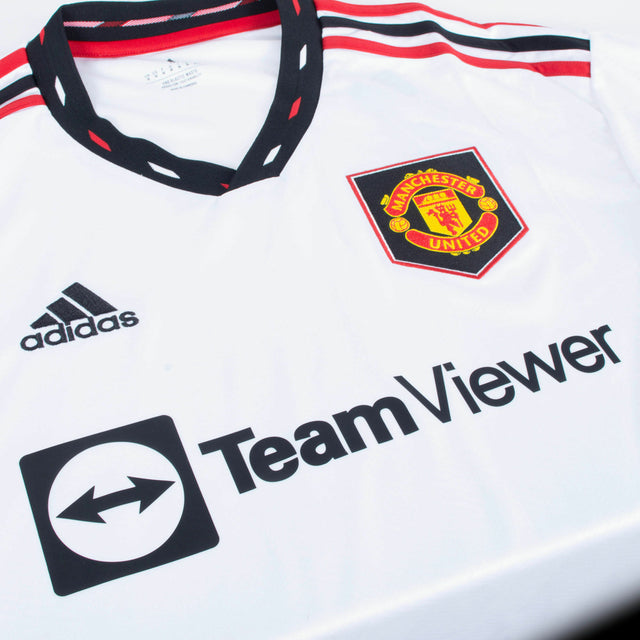 Camisa Manchester United Away 22/23 Torcedor Adidas Masculina - Branca