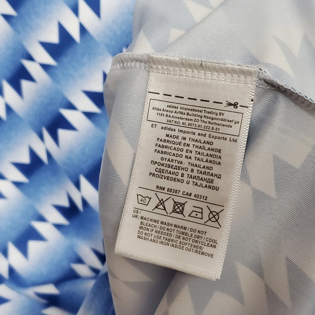 Camisa Manchester United Away Retrô 91/93 Torcedor Adidas Masculina - Azul e Braqnco