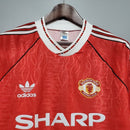 Camisa Manchester United Home Retrô 90/92 Torcedor Adidas Masculina - Vermelha