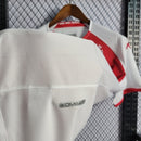 Camisa Monaco Home 22/23 Torcedor Kappa Masculina - Branca e Vermelha